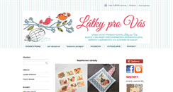 Desktop Screenshot of latkyprovas.cz